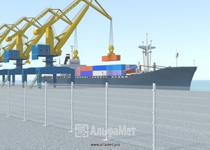 2D ограждения для морских и речных портов в Челябинске