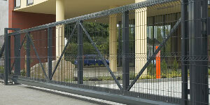 Ворота откатные для 2D и 3D ограждений в Челябинске
